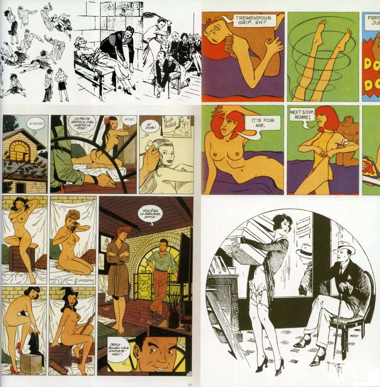 la bd érotique tome 1 histoire en numero d'image 163