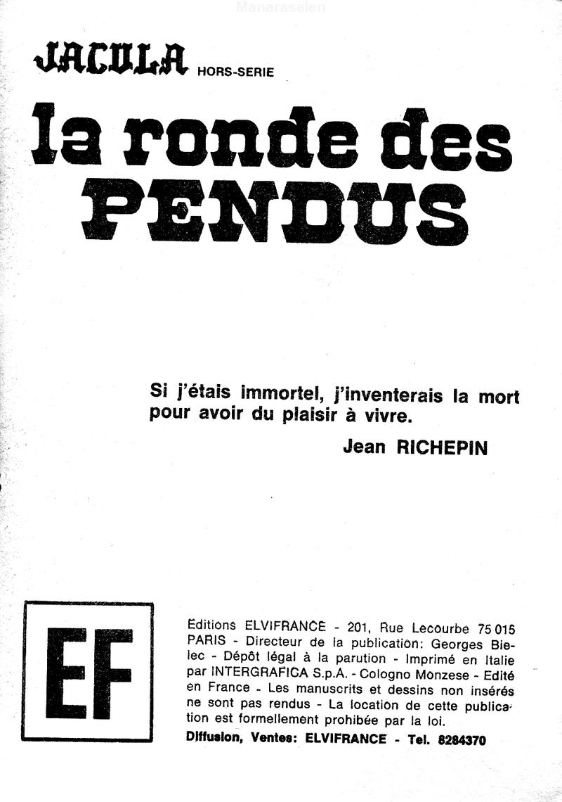 Elvifrance - Hors série EF - A005 - La ronde des pendus numero d'image 2