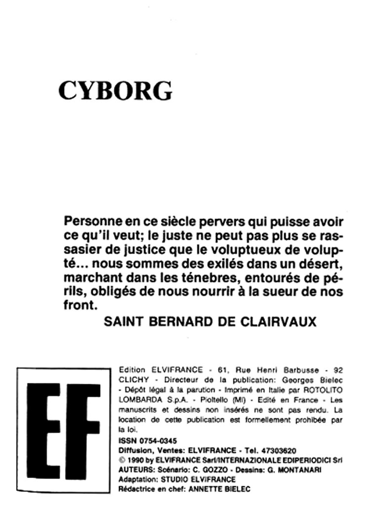 Elvifrance - Incube - 87 - Cyborg numero d'image 2
