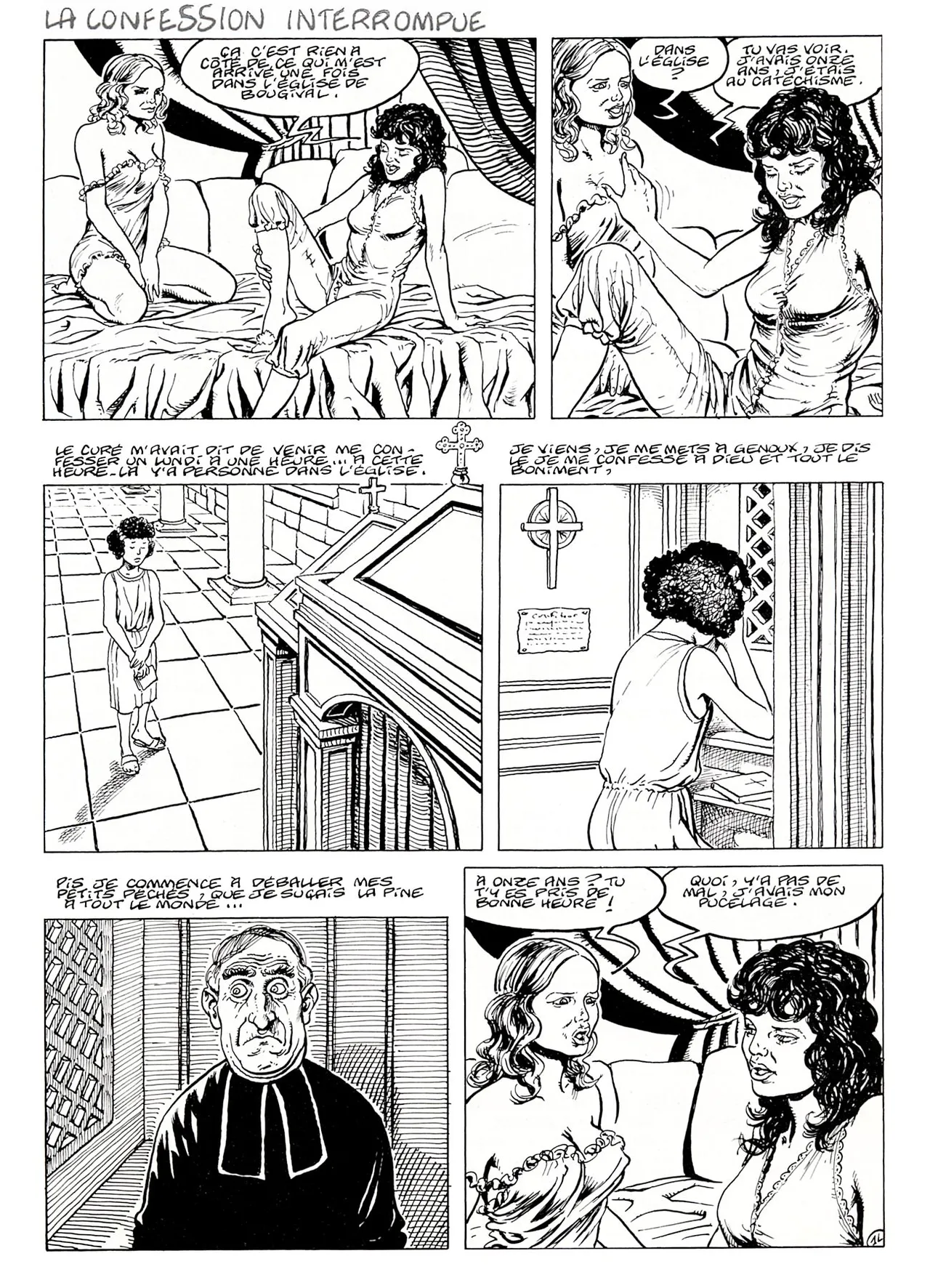 Jacobsen  & Pierre Louys - Dialogues de Courtisanes : La confession interrompue numero d'image 1