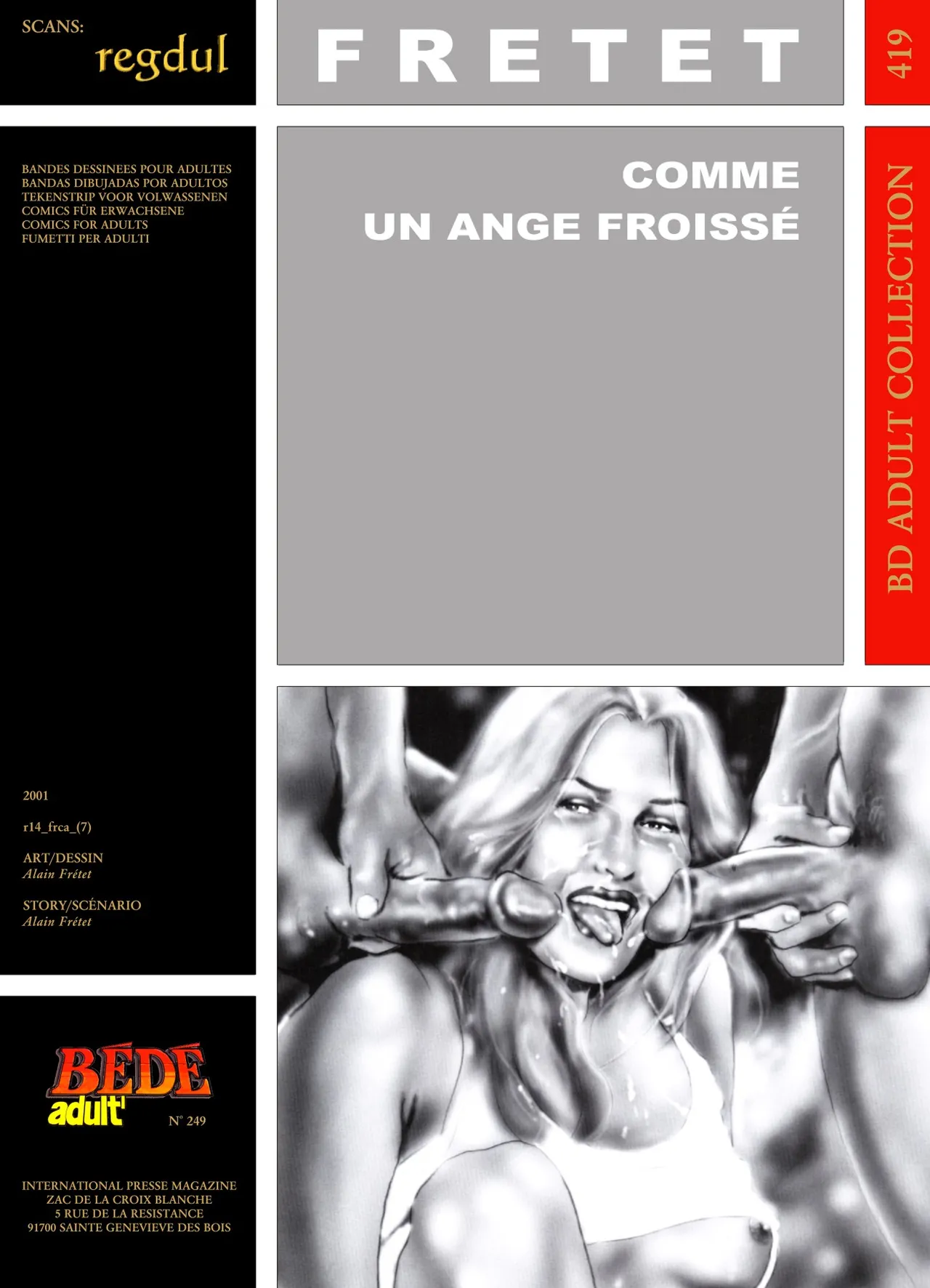 Alain Fretet - Comme un ange froisse