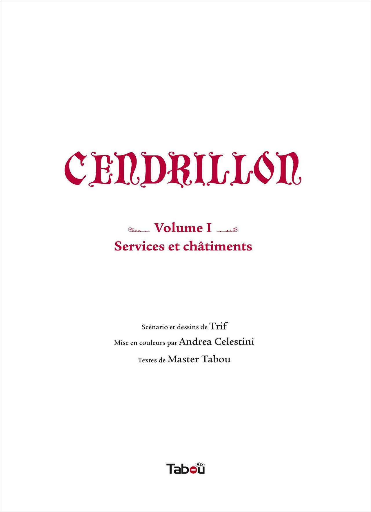Cendrillon - T01 - Services et Châtiments numero d'image 1