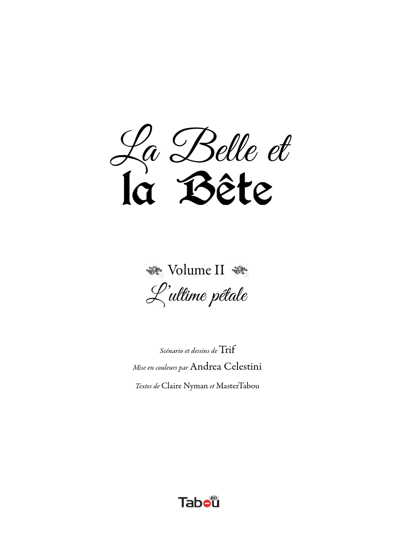 Trif La Belle Et La Bete 2 LUltime petale numero d'image 1