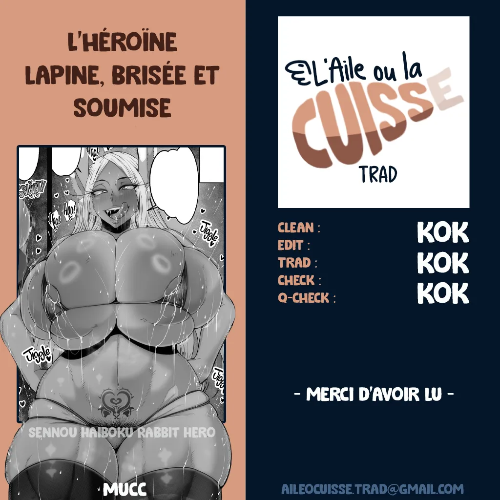 Sennou Haiboku Rabbit Hero  LHeroine Lapine, Brisee et Soumise numero d'image 23