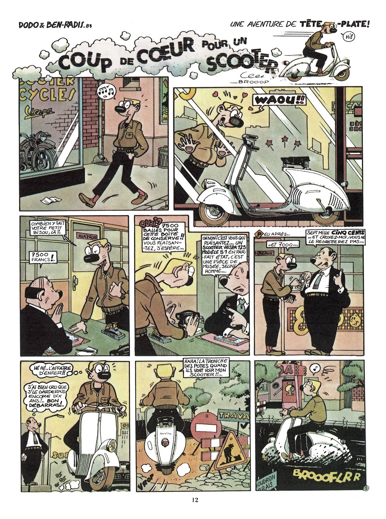 Rigolo ! 03 -  Scandale au Bol dOr, le scooter rose triomphe ! numero d'image 10