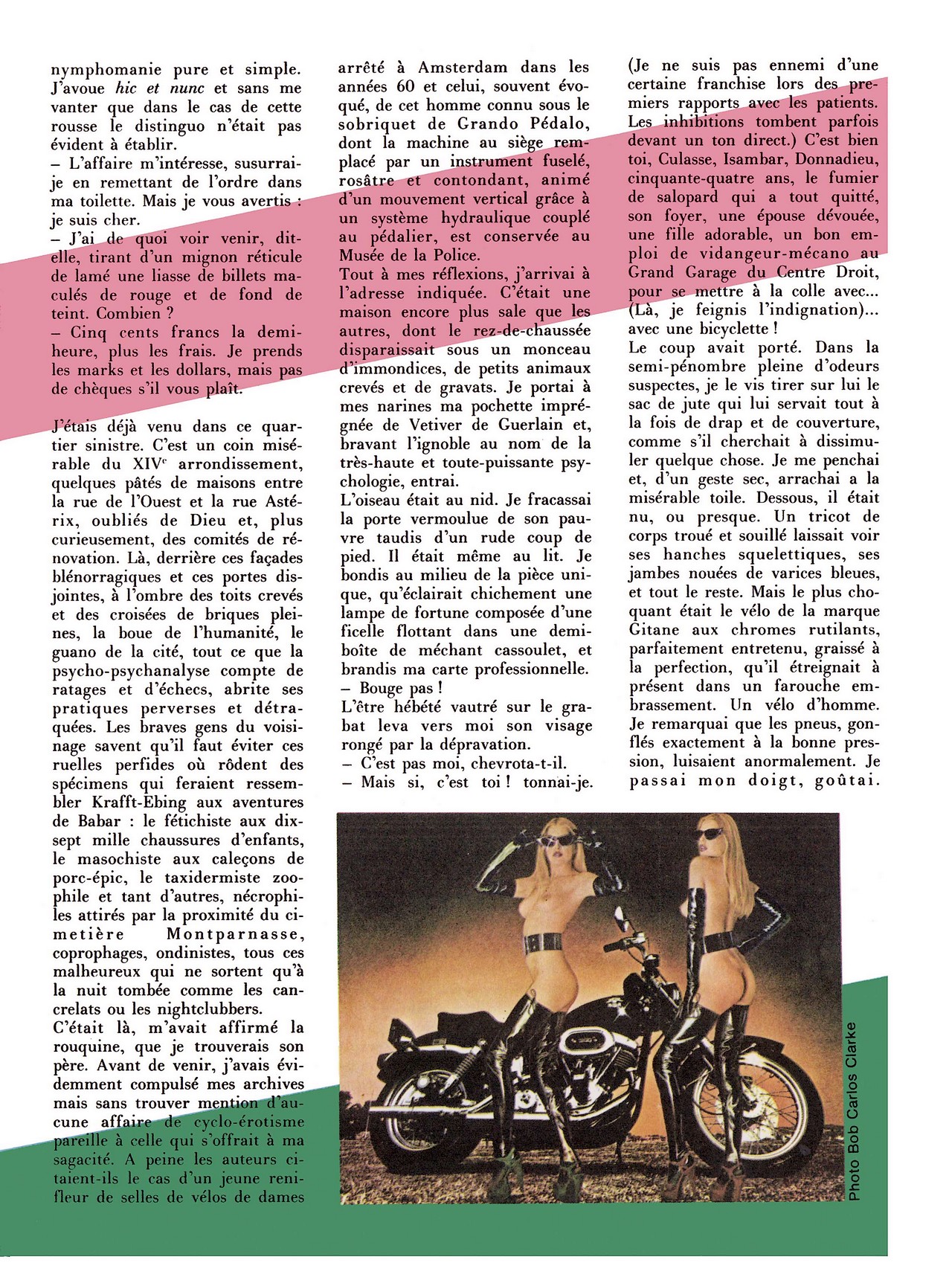 Rigolo ! 03 -  Scandale au Bol dOr, le scooter rose triomphe ! numero d'image 15