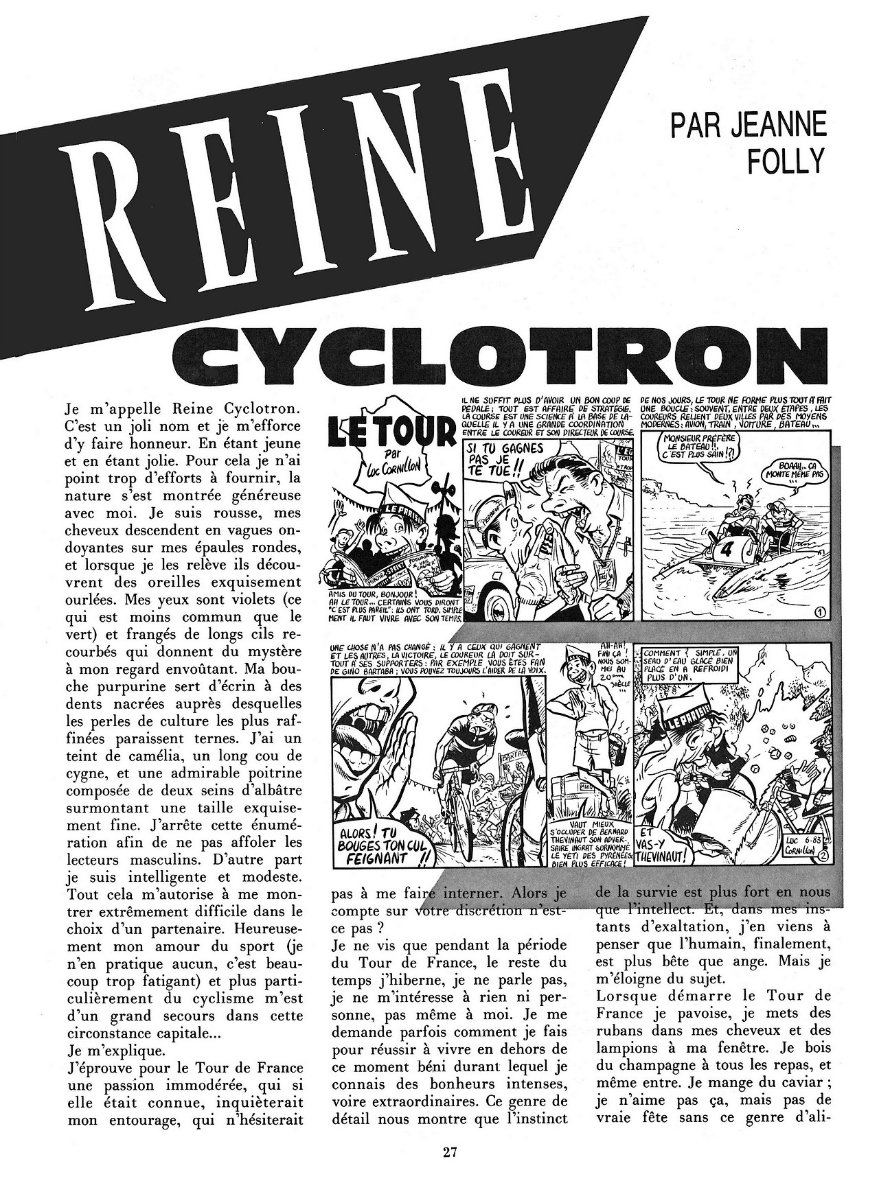 Rigolo ! 03 -  Scandale au Bol dOr, le scooter rose triomphe ! numero d'image 26