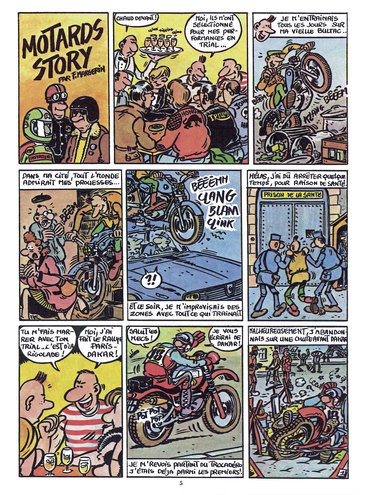 Rigolo ! 03 -  Scandale au Bol dOr, le scooter rose triomphe ! numero d'image 3