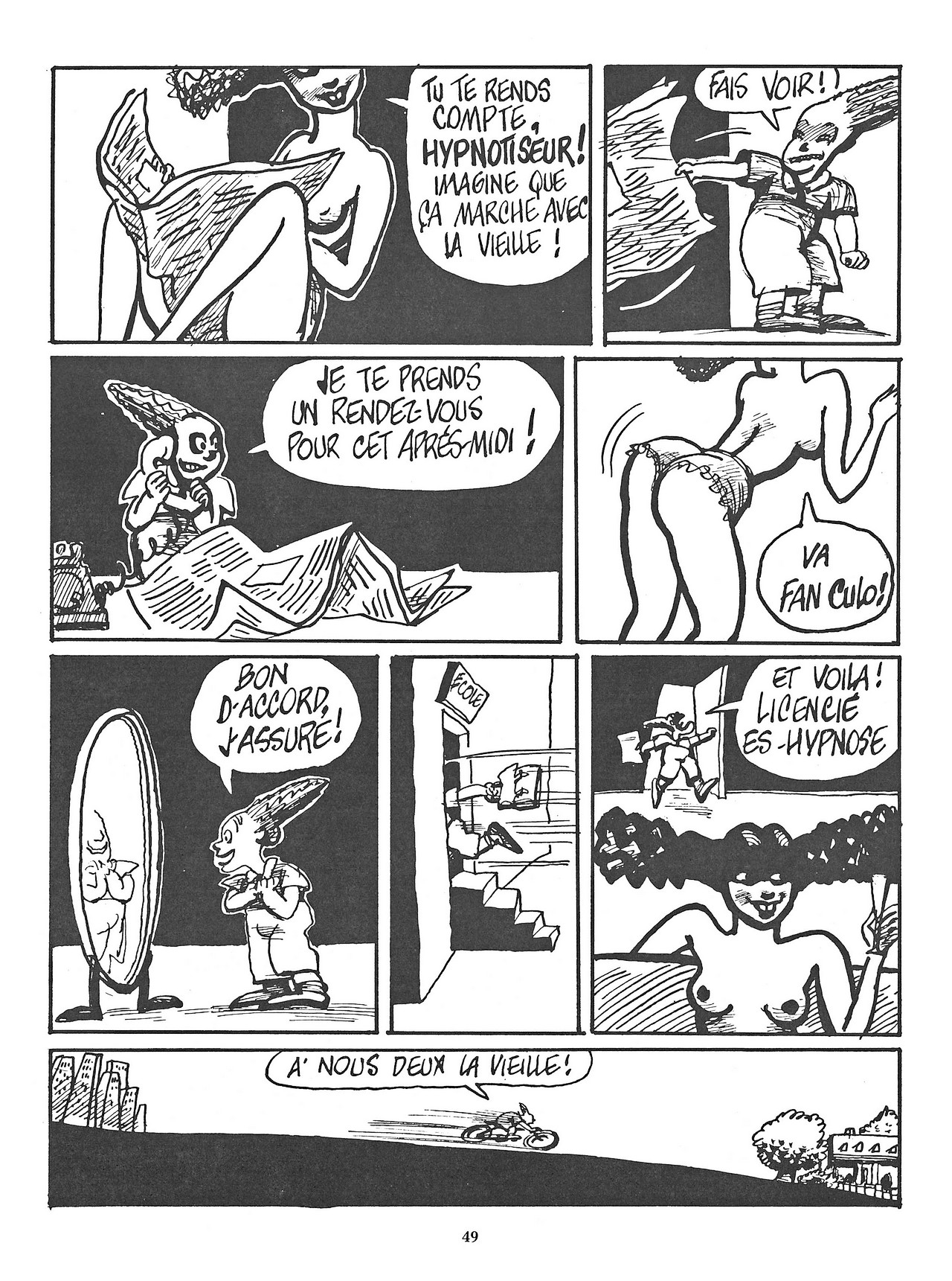 Rigolo ! 03 -  Scandale au Bol dOr, le scooter rose triomphe ! numero d'image 50