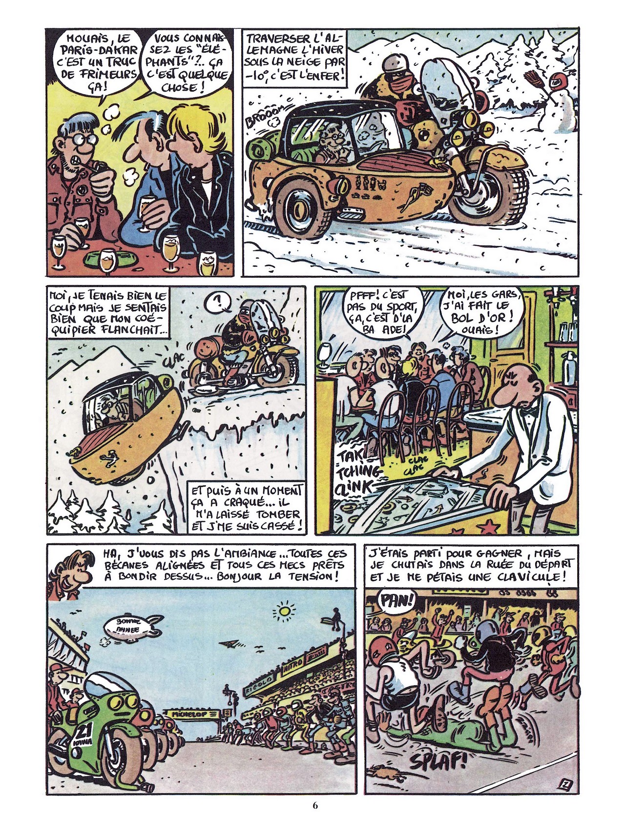 Rigolo ! 03 -  Scandale au Bol dOr, le scooter rose triomphe ! numero d'image 4