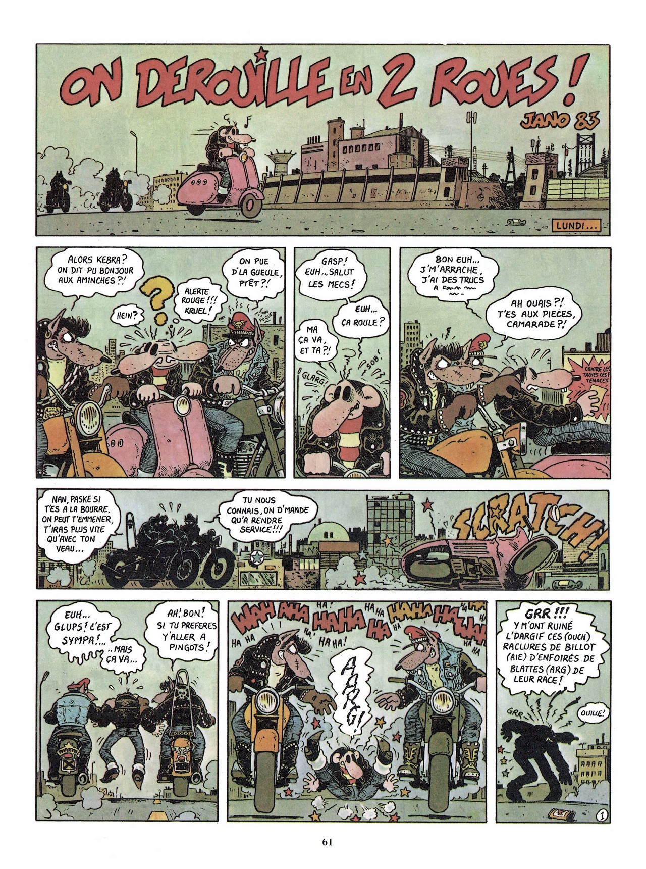 Rigolo ! 03 -  Scandale au Bol dOr, le scooter rose triomphe ! numero d'image 62