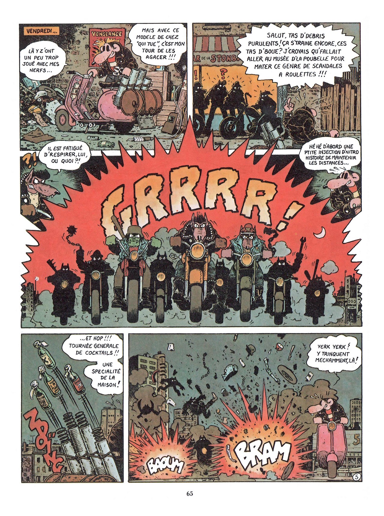 Rigolo ! 03 -  Scandale au Bol dOr, le scooter rose triomphe ! numero d'image 66