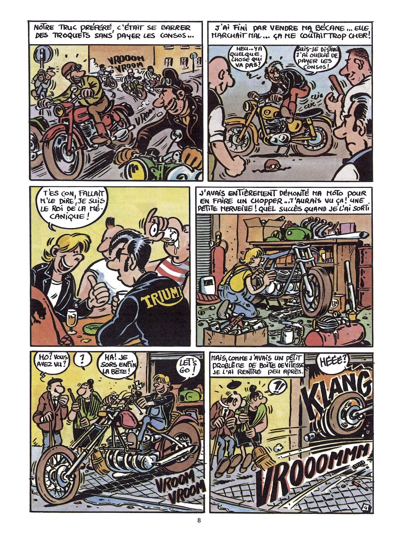 Rigolo ! 03 -  Scandale au Bol dOr, le scooter rose triomphe ! numero d'image 6