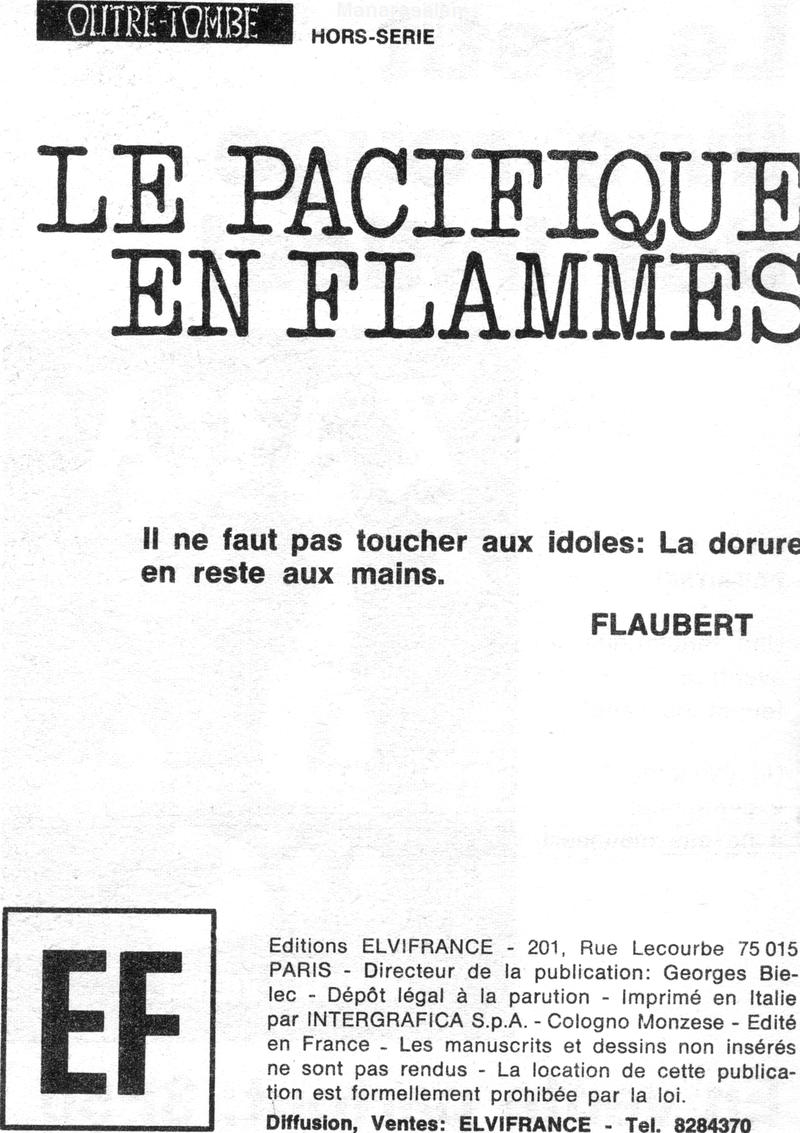 Elvifrance - Hors série EF - A004 - Le pacifique en flamme numero d'image 2