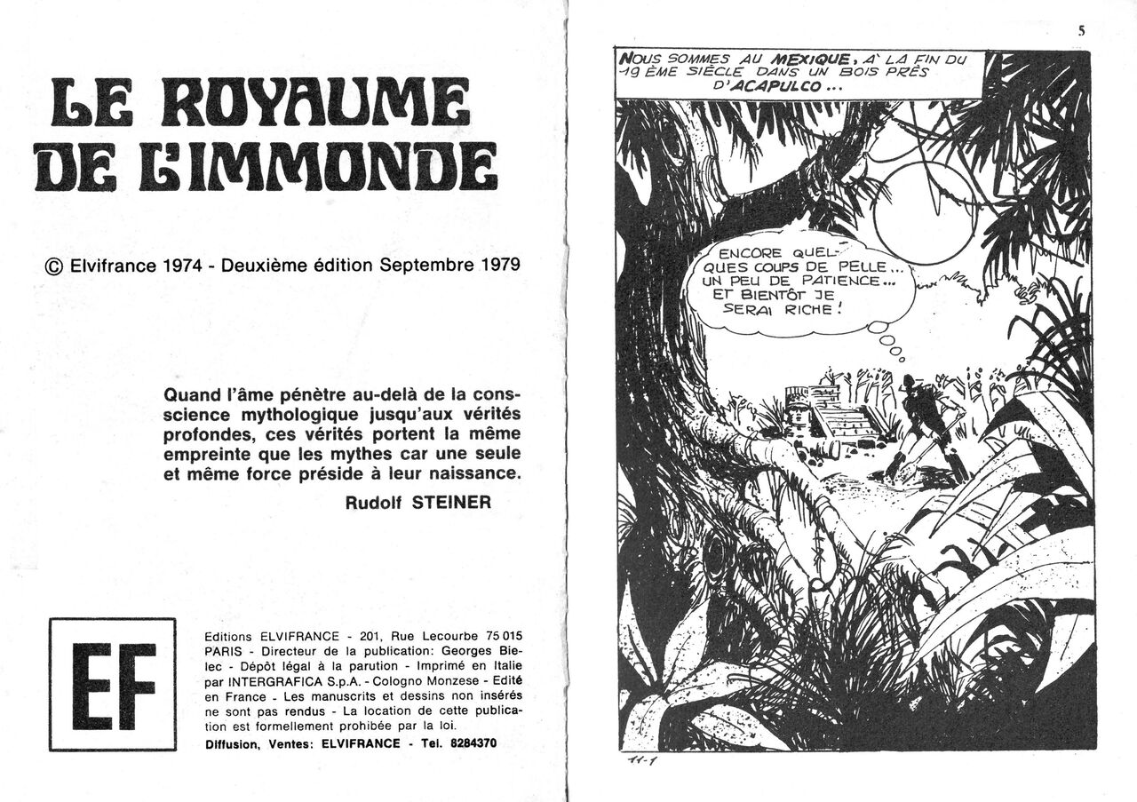 Série Bleue 010 - Le Royaume de lImmonde numero d'image 3