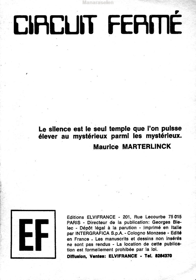 Elvifrance - Hors série jaune - 028 - Circuit fermé numero d'image 2