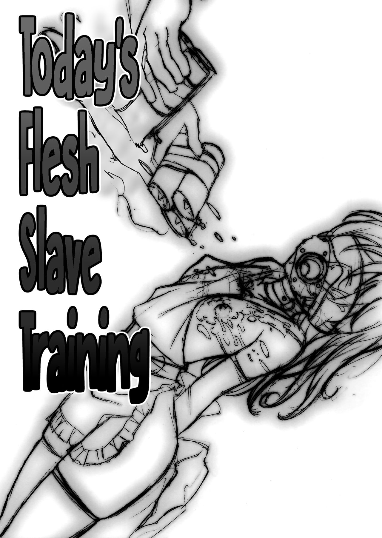 Honjitsu no Nikudorei Choukyou  Todays Flesh Slave Training numero d'image 1