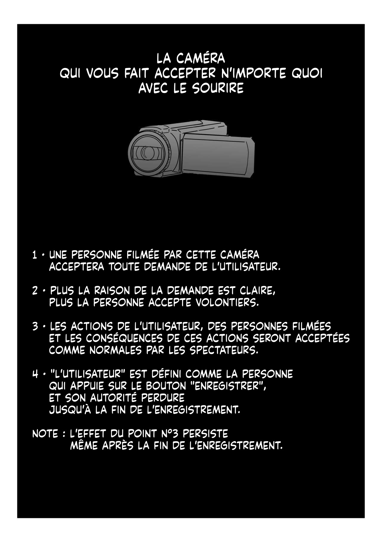 Utsuru to Norinori de Nandemo Ukeirechau Video Camera  La Camera qui vous fait accepter nimporte quoi avec le sourire numero d'image 3