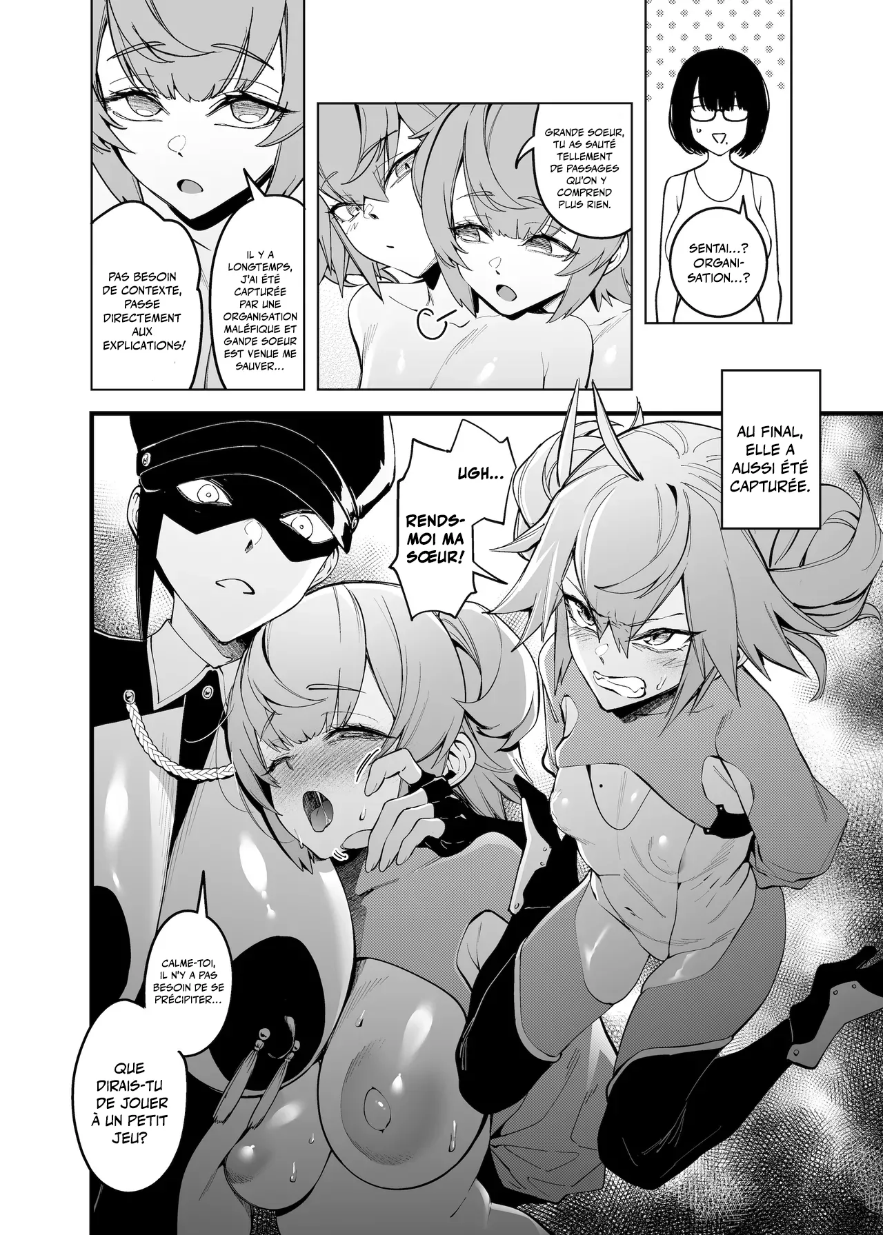 Otonari no Futago wa Yami Soshiki ni Nikutai Kaizou Sareta Moto Seigi Sentai Member Deshita -  Les jumelles da cote sont danciennes membres de super sentai dont le corps a ete modifie par une organisation malefique numero d'image 8