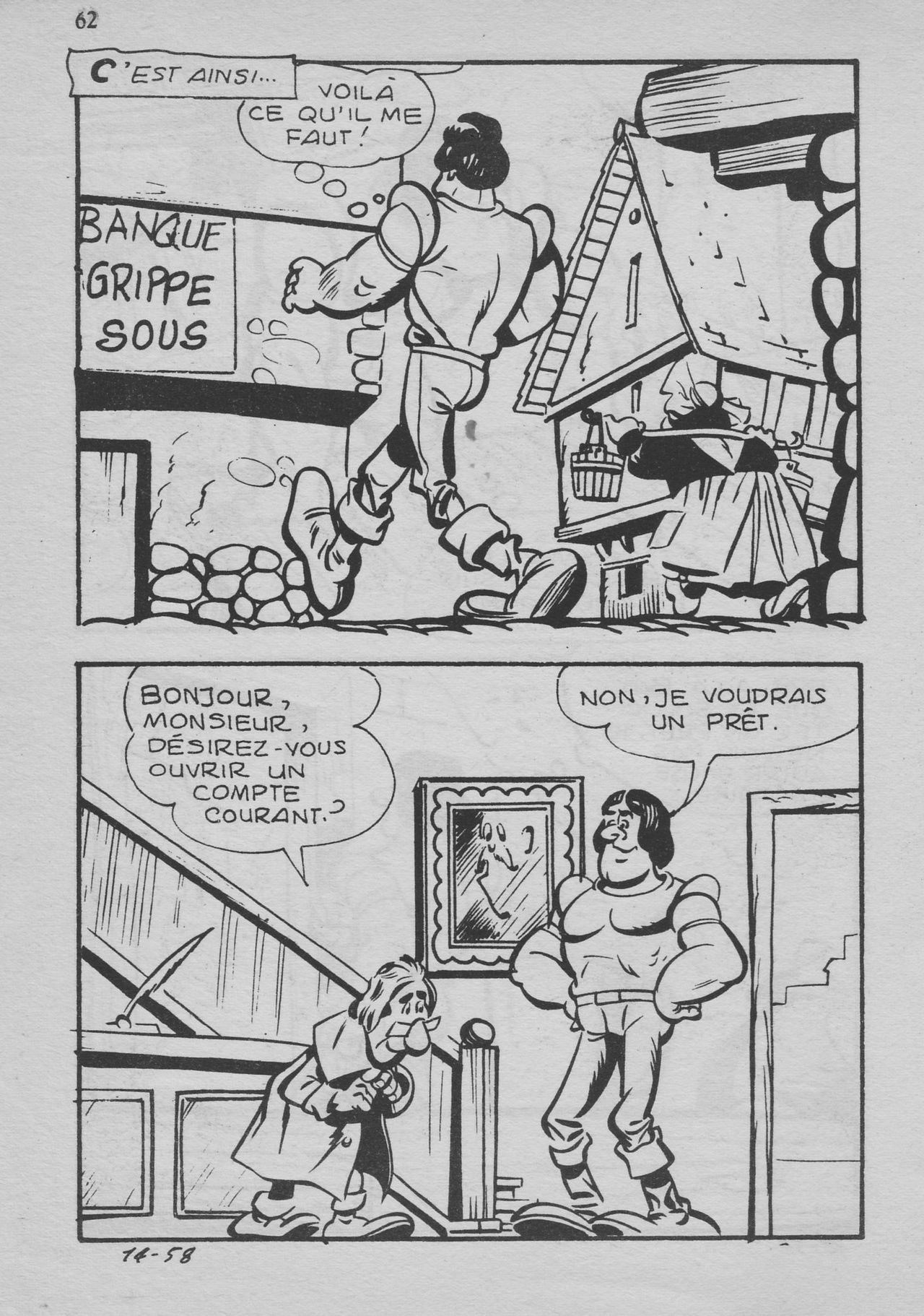 Elvifrance - Contes satyriques - 014 - Gros Jean comme devant numero d'image 61