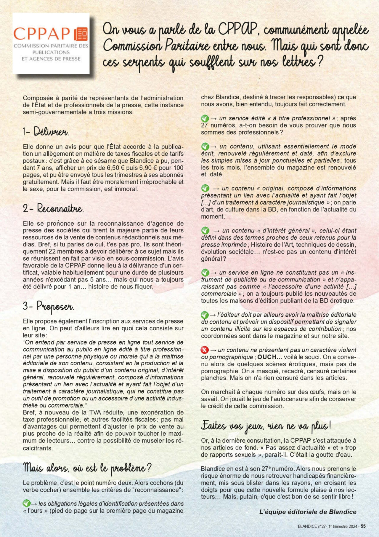 Blandice - N°27 - Enfin Libre numero d'image 54