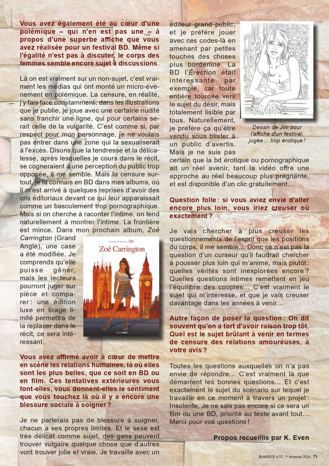 Blandice - N°27 - Enfin Libre numero d'image 70