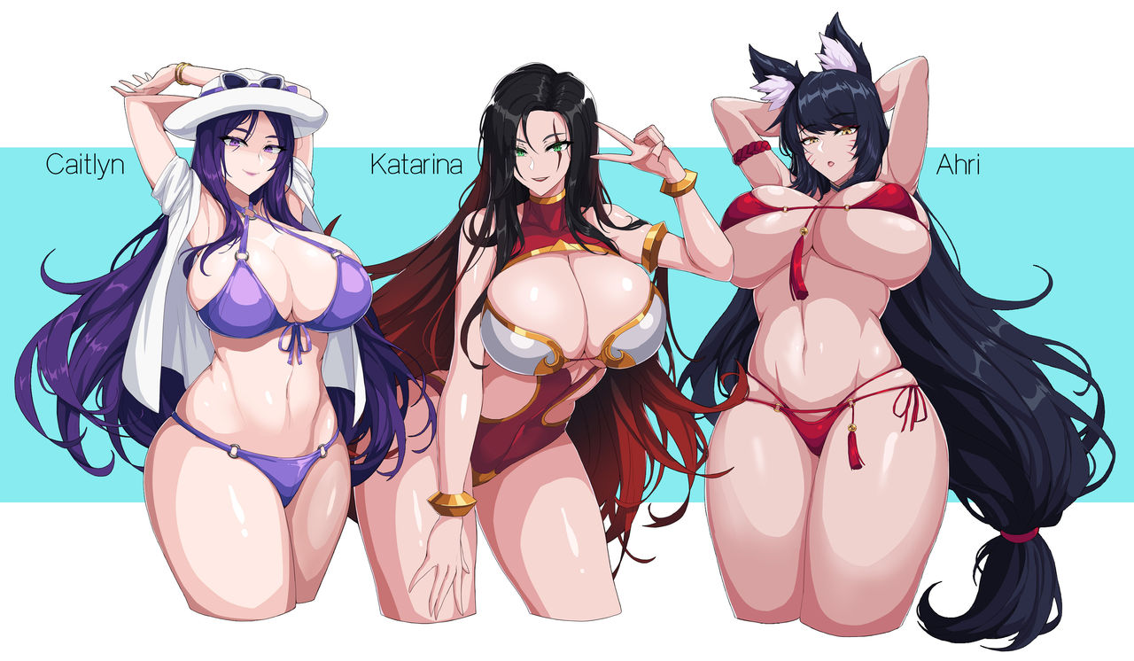 Vous voulez une féllation venant de qui ? Caitlyn, Katarina, Ahri