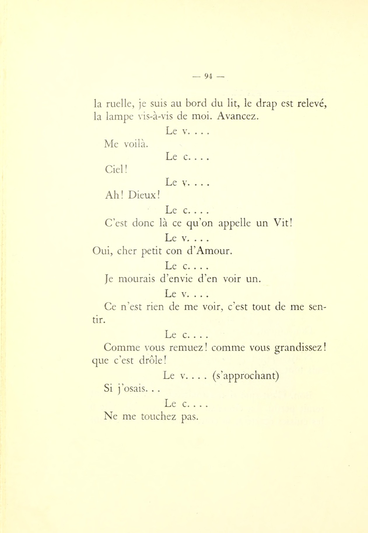 LArétin français : par un membre de lAcadémie des dames ... Sur la copie à Londres, 1782 numero d'image 101