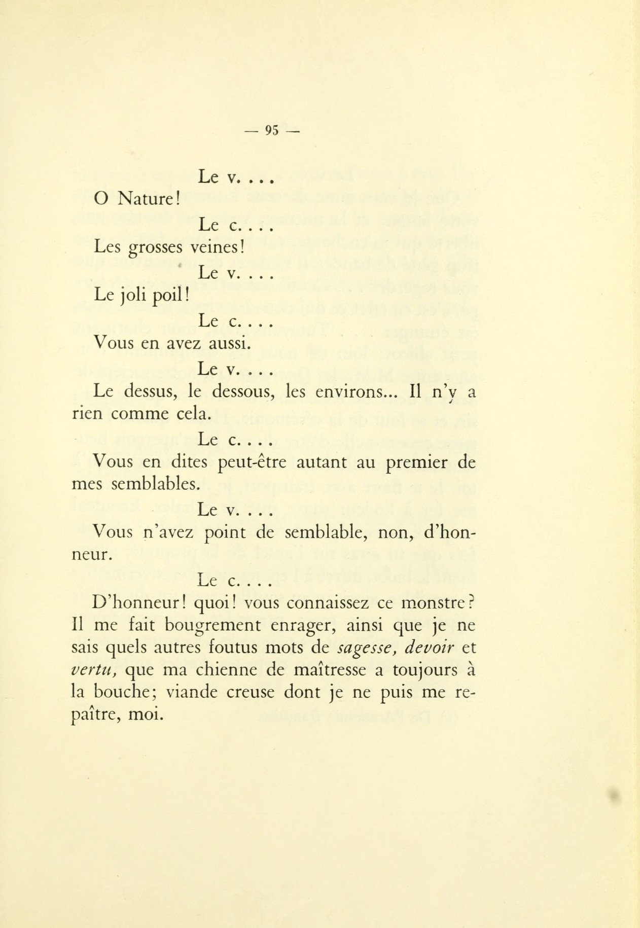 LArétin français : par un membre de lAcadémie des dames ... Sur la copie à Londres, 1782 numero d'image 102