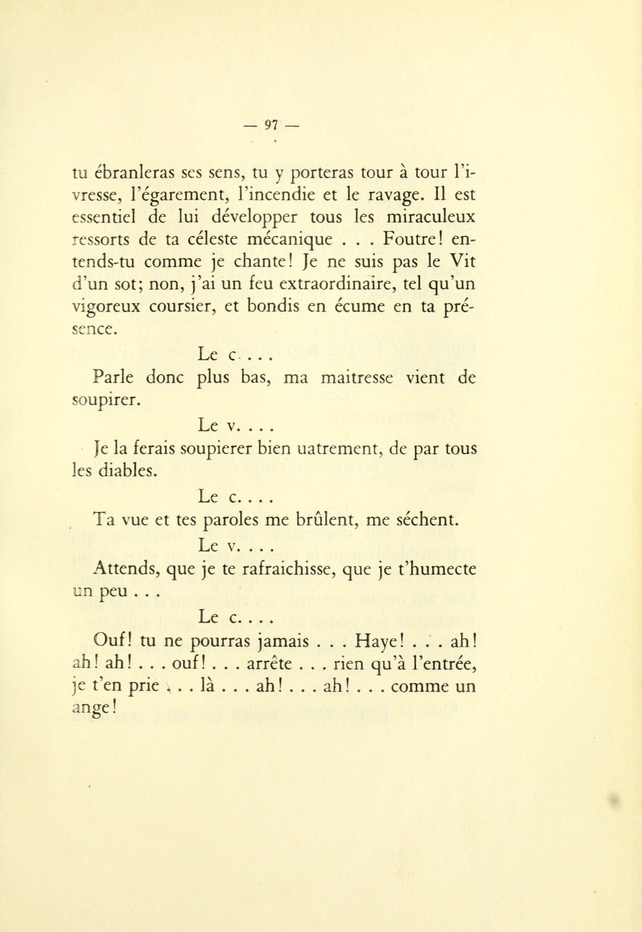 LArétin français : par un membre de lAcadémie des dames ... Sur la copie à Londres, 1782 numero d'image 104