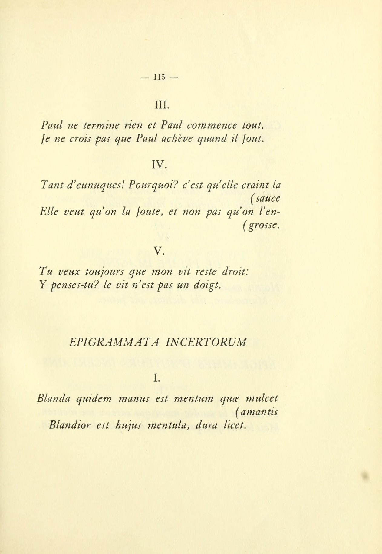 LArétin français : par un membre de lAcadémie des dames ... Sur la copie à Londres, 1782 numero d'image 124