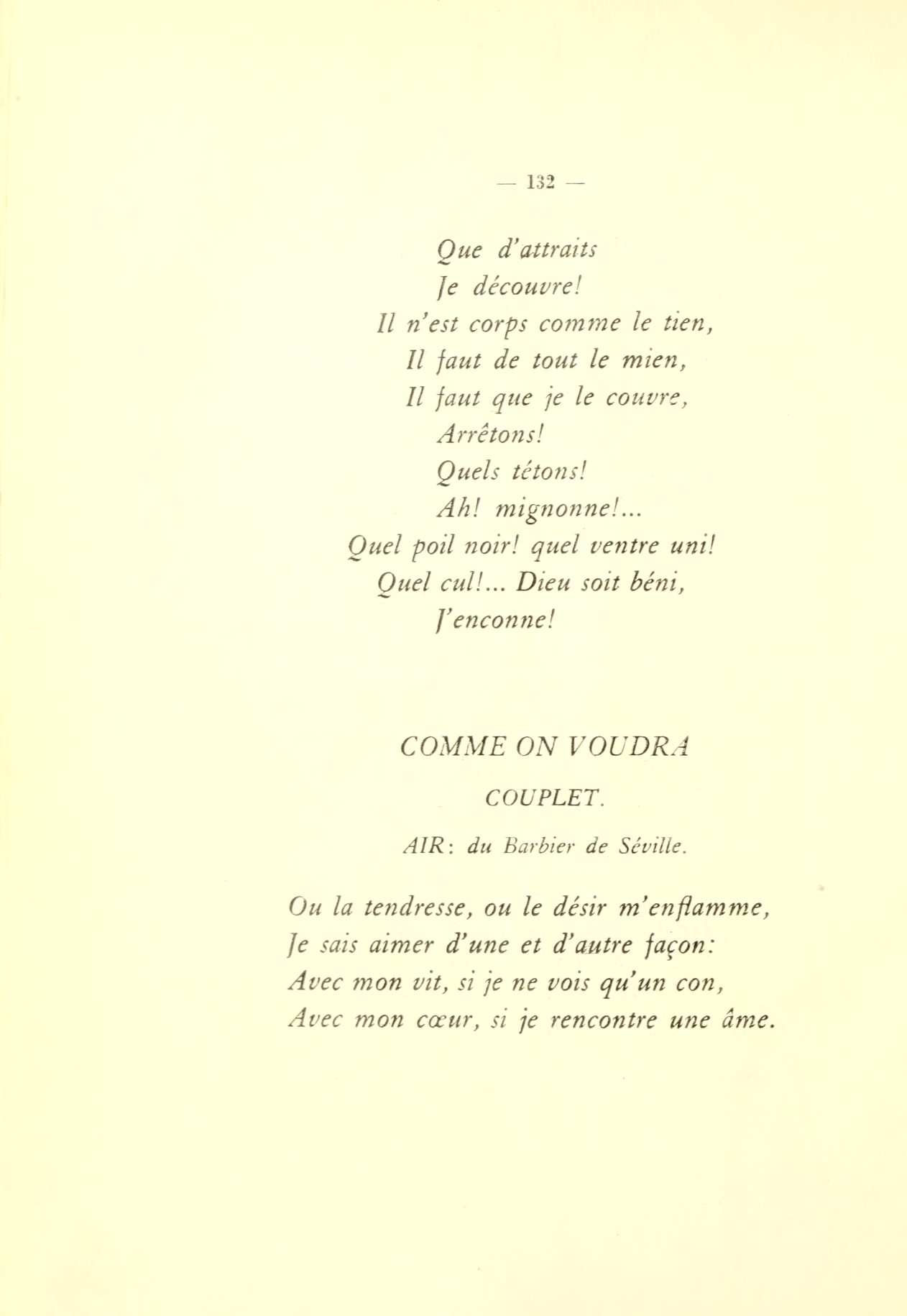LArétin français : par un membre de lAcadémie des dames ... Sur la copie à Londres, 1782 numero d'image 141