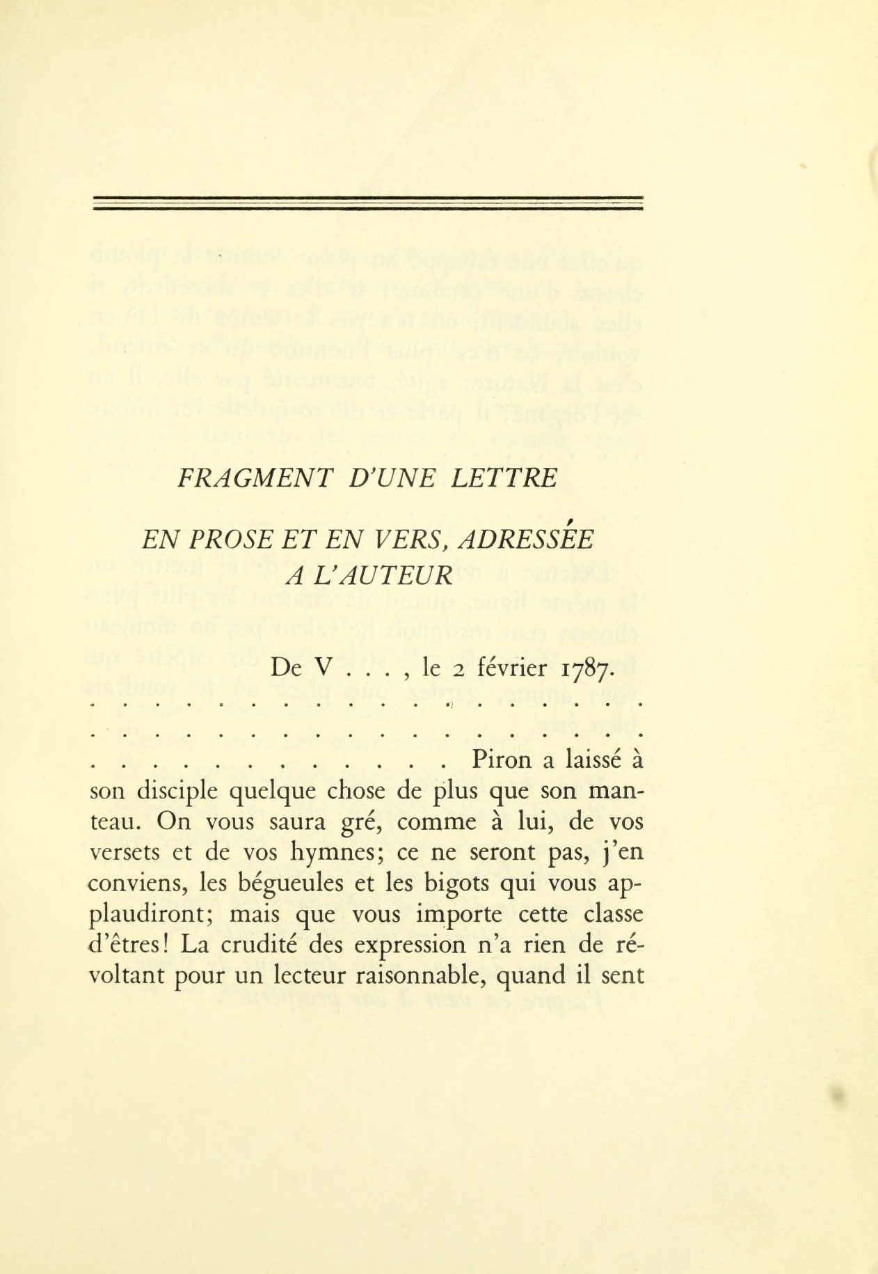 LArétin français : par un membre de lAcadémie des dames ... Sur la copie à Londres, 1782 numero d'image 92