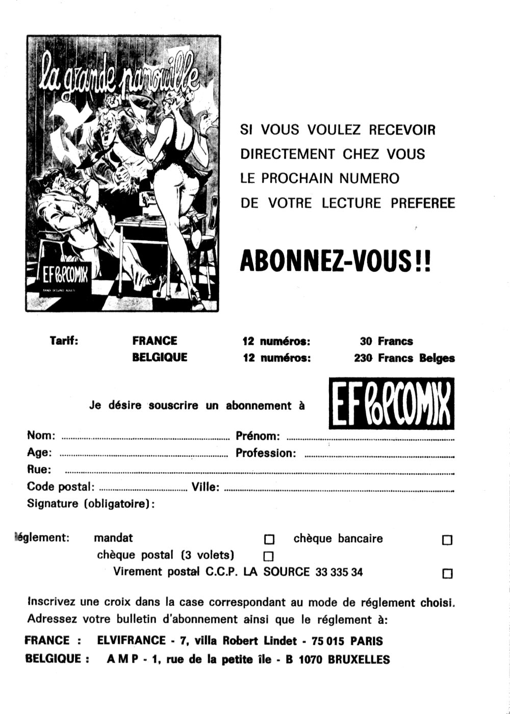 Elvifrance - EF Pop Comix - 001 - Le conard dechaine numero d'image 113