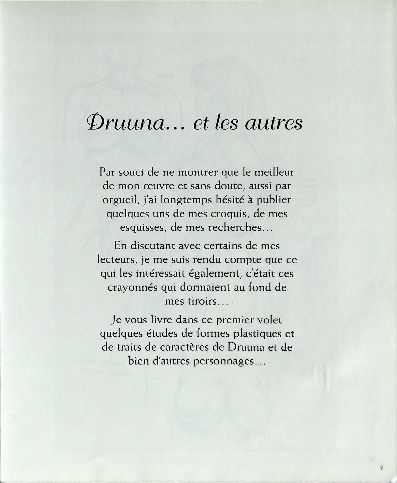 Druuna - Croquis et Esquisses numero d'image 45
