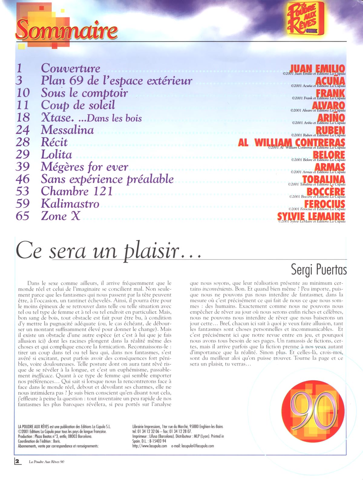 Powder Dreams 90 numero d'image 1