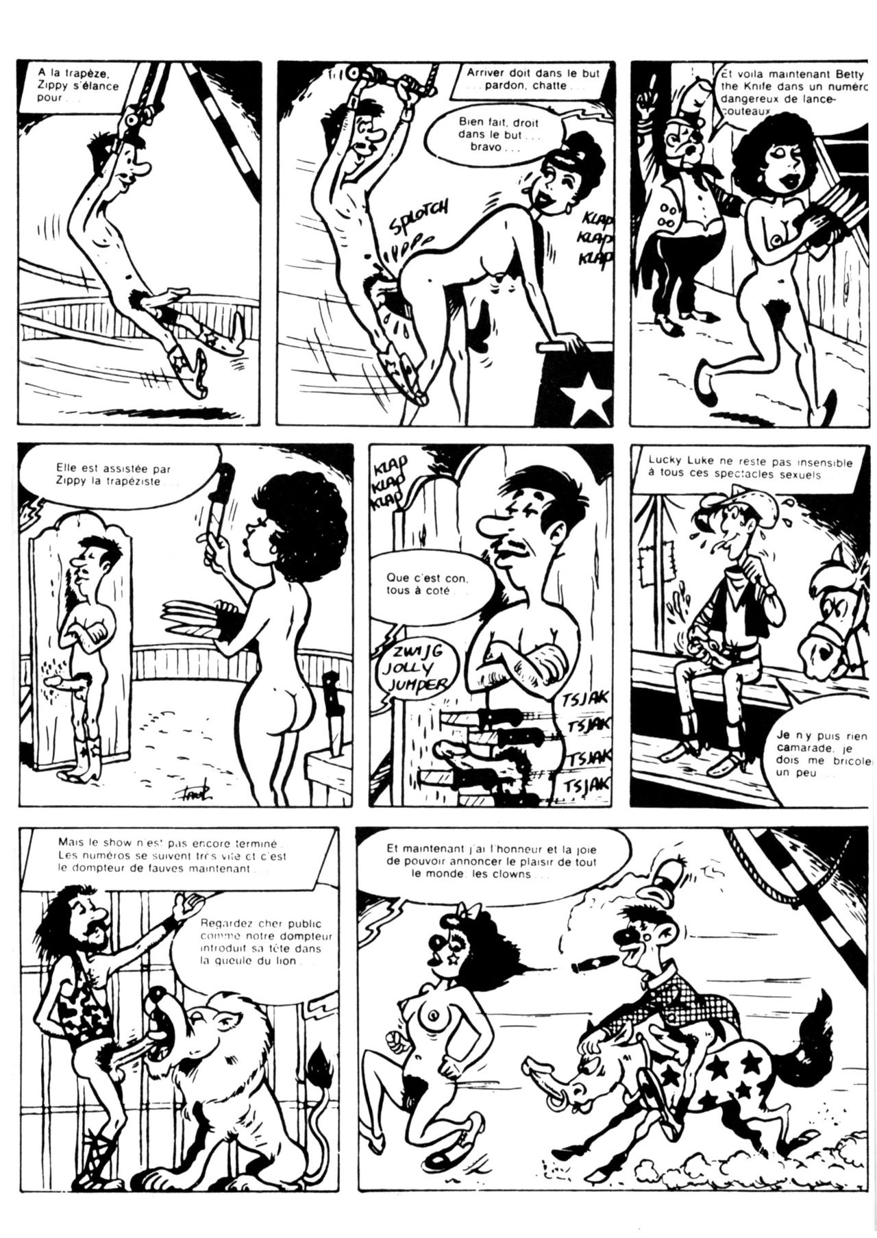 Schuurmans Les aventures sexuelles de Lucky Luke numero d'image 17