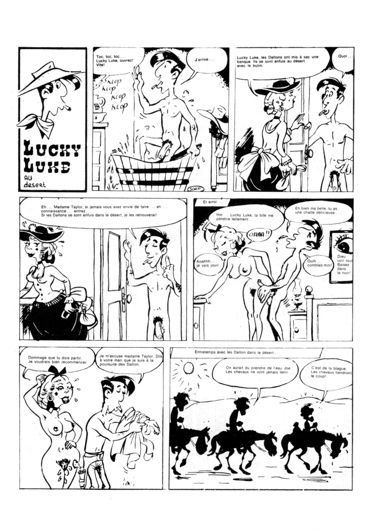 Schuurmans Les aventures sexuelles de Lucky Luke numero d'image 28