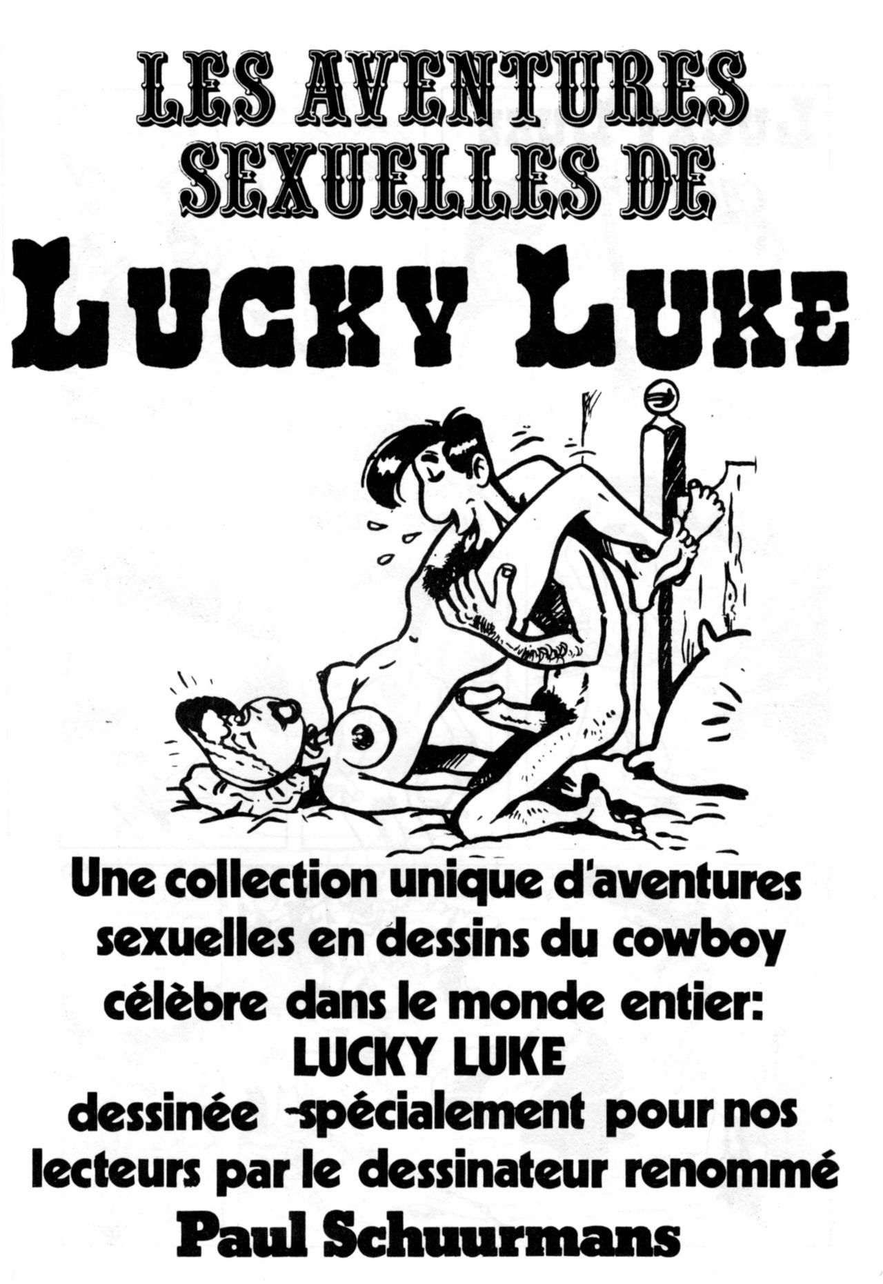 Schuurmans Les aventures sexuelles de Lucky Luke numero d'image 2