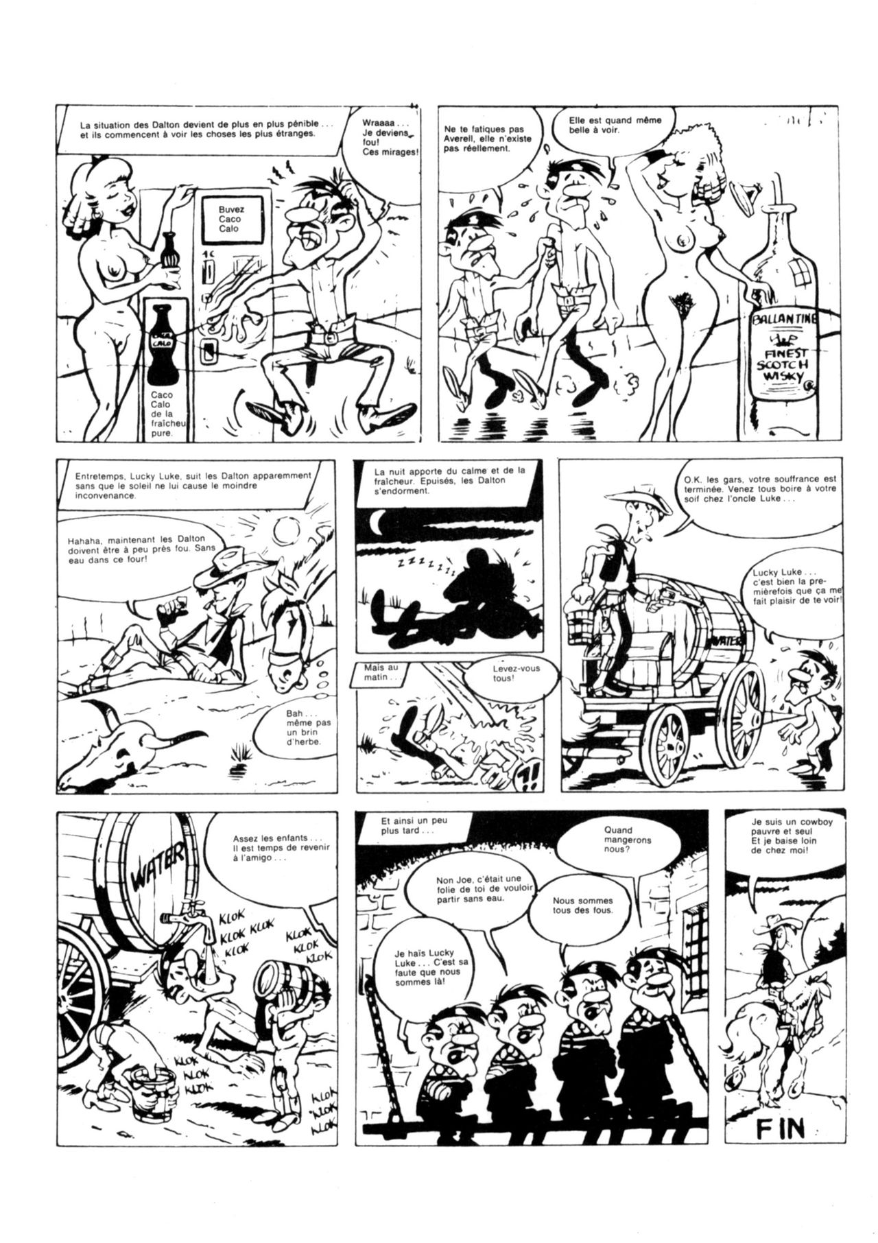 Schuurmans Les aventures sexuelles de Lucky Luke numero d'image 30