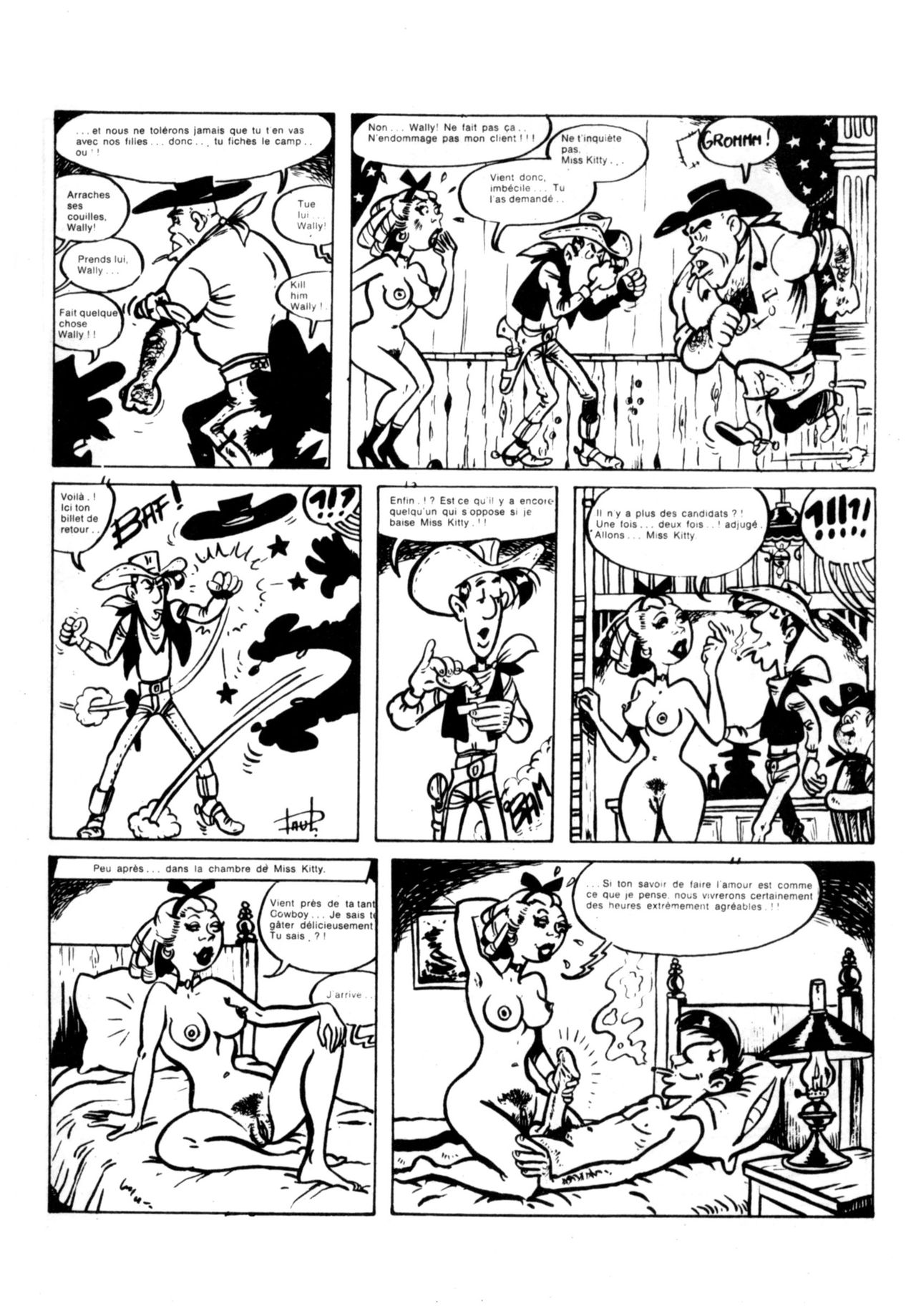 Schuurmans Les aventures sexuelles de Lucky Luke numero d'image 41