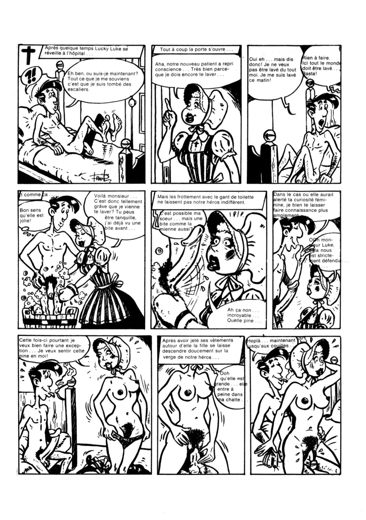 Schuurmans Les aventures sexuelles de Lucky Luke numero d'image 48