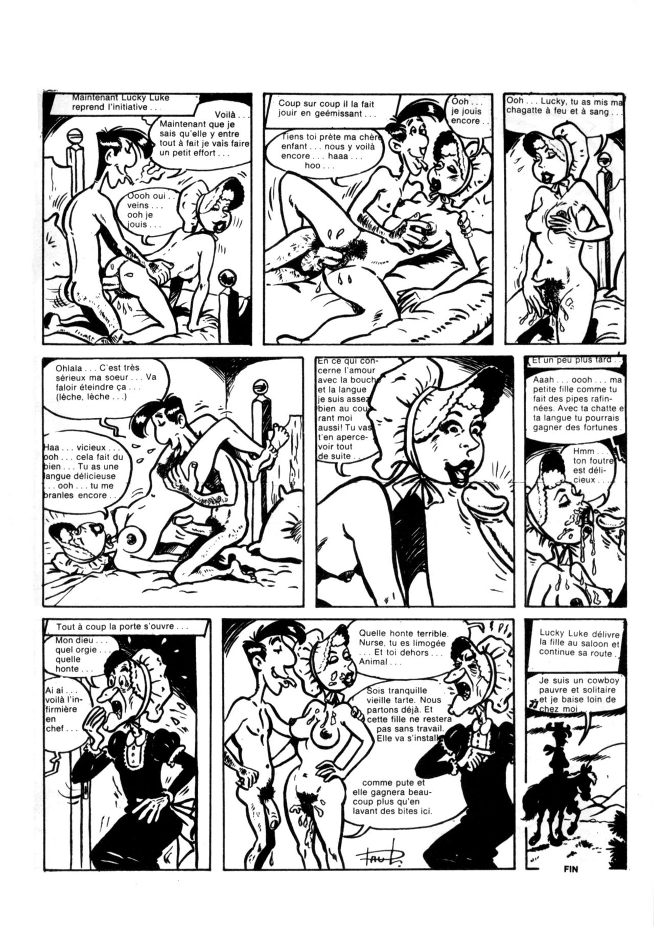 Schuurmans Les aventures sexuelles de Lucky Luke numero d'image 49