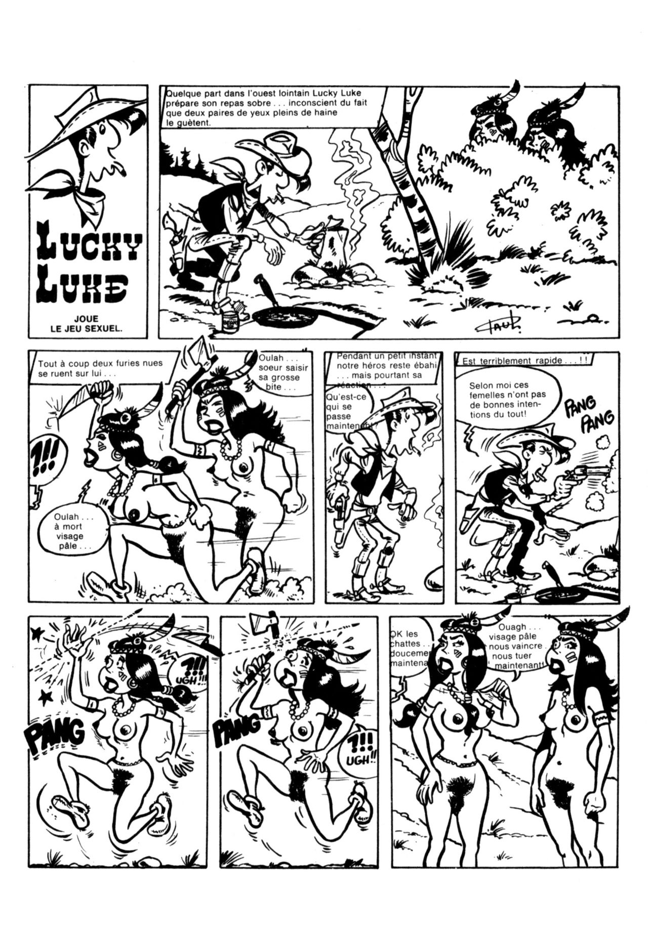 Schuurmans Les aventures sexuelles de Lucky Luke numero d'image 56