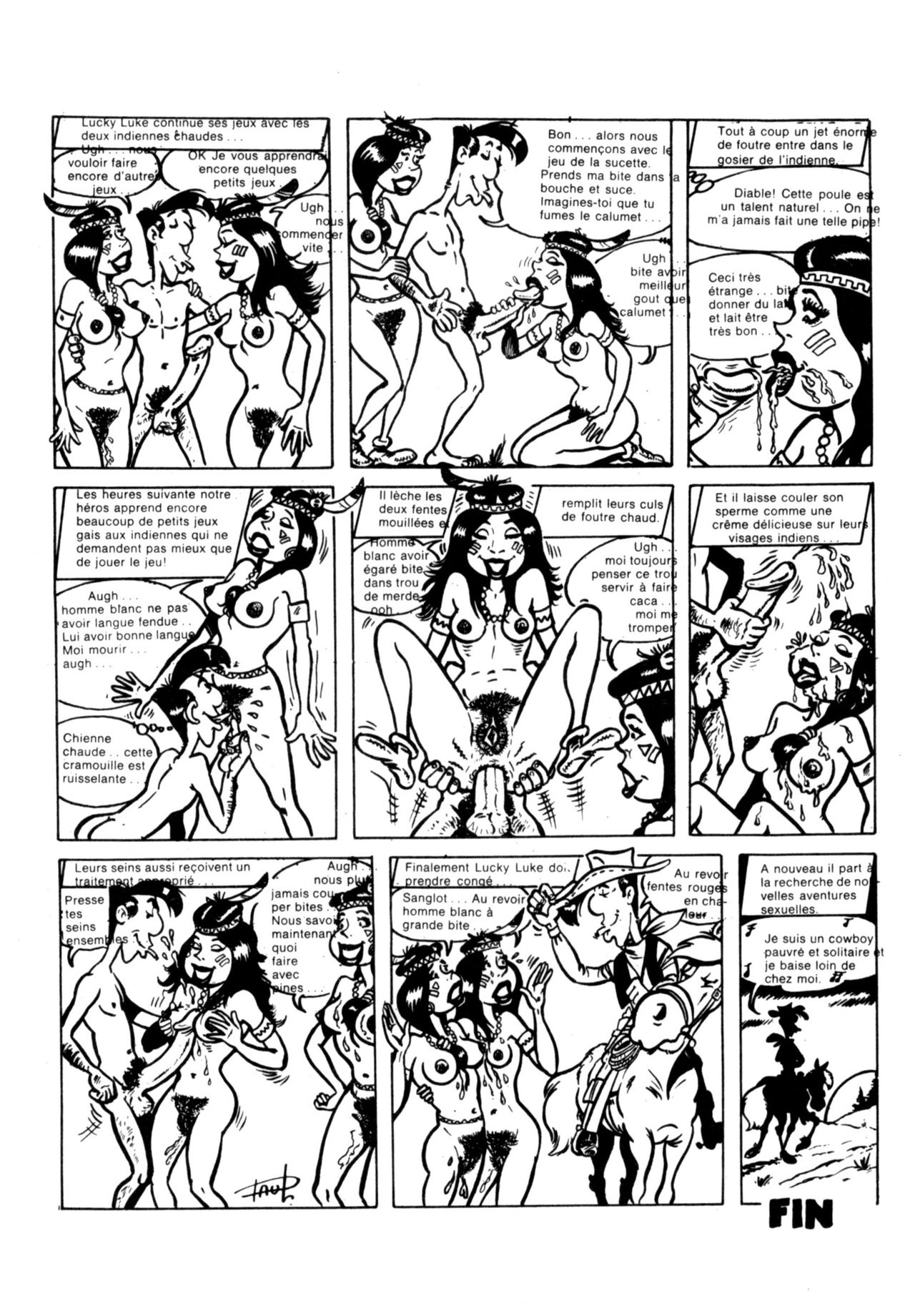Schuurmans Les aventures sexuelles de Lucky Luke numero d'image 58