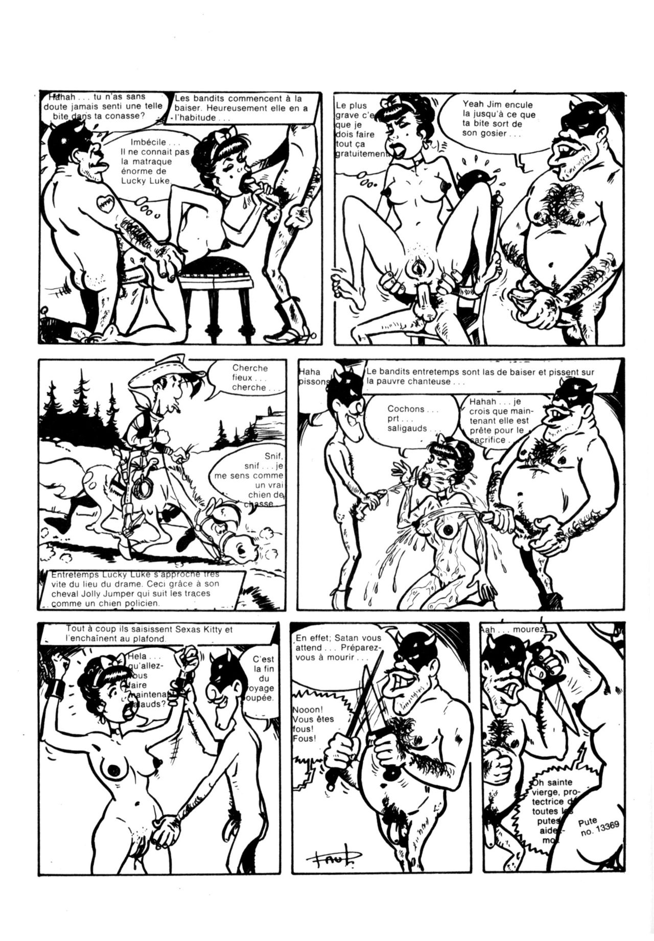 Schuurmans Les aventures sexuelles de Lucky Luke numero d'image 60