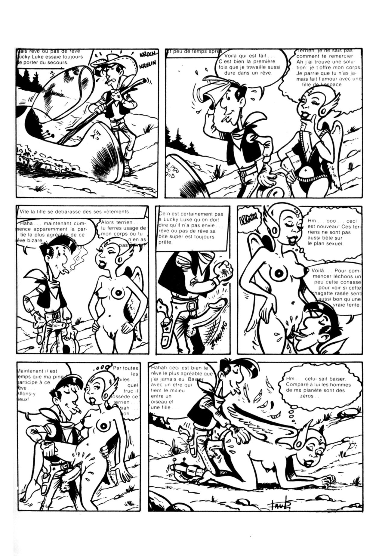 Schuurmans Les aventures sexuelles de Lucky Luke numero d'image 63