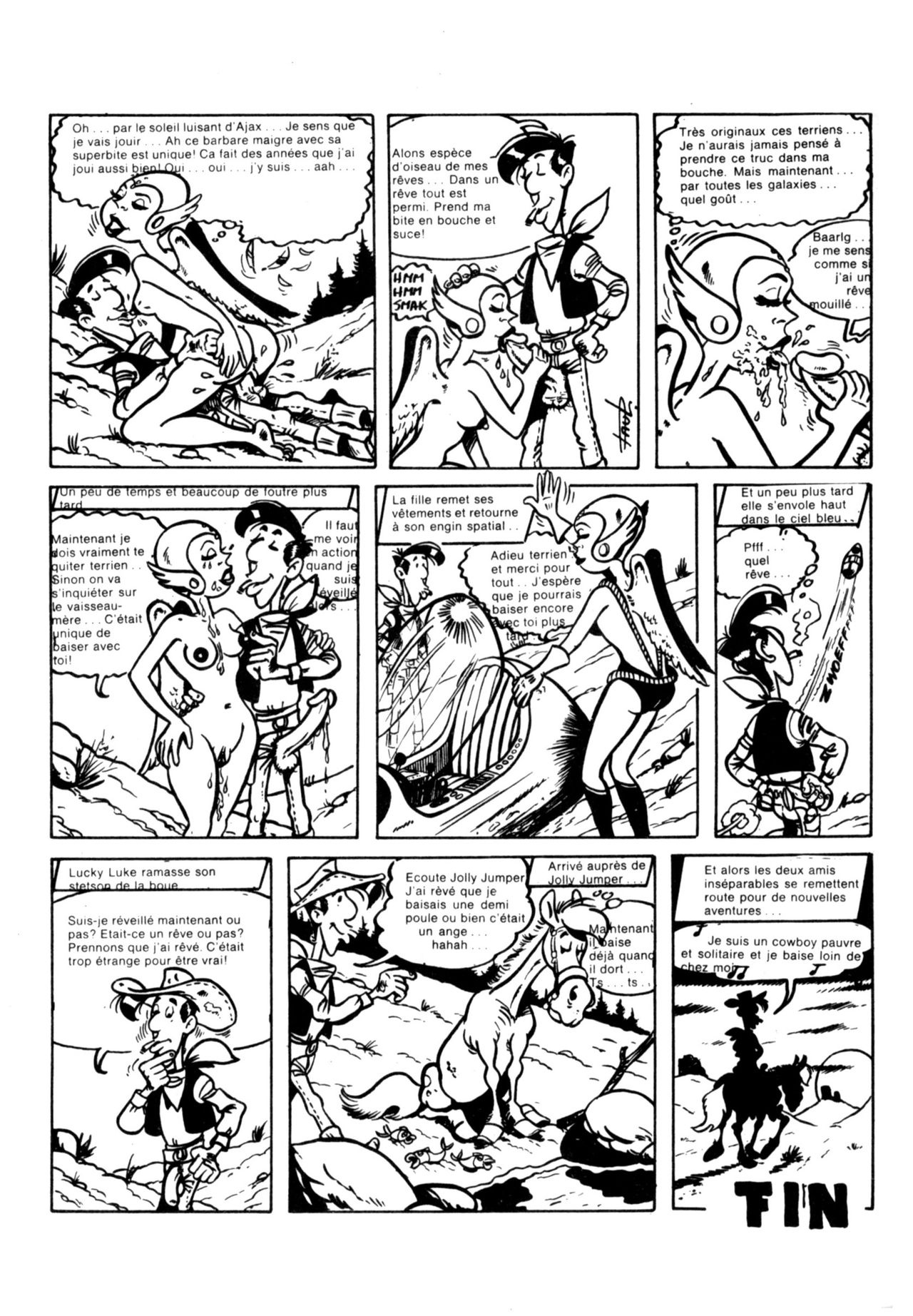 Schuurmans Les aventures sexuelles de Lucky Luke numero d'image 64