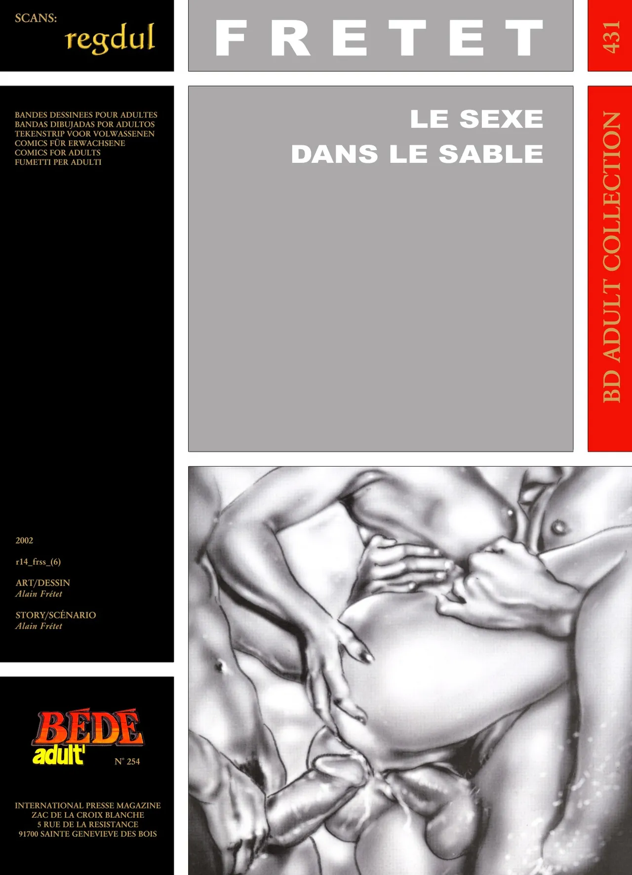 Alain Fretet - Le sexe dans le sable