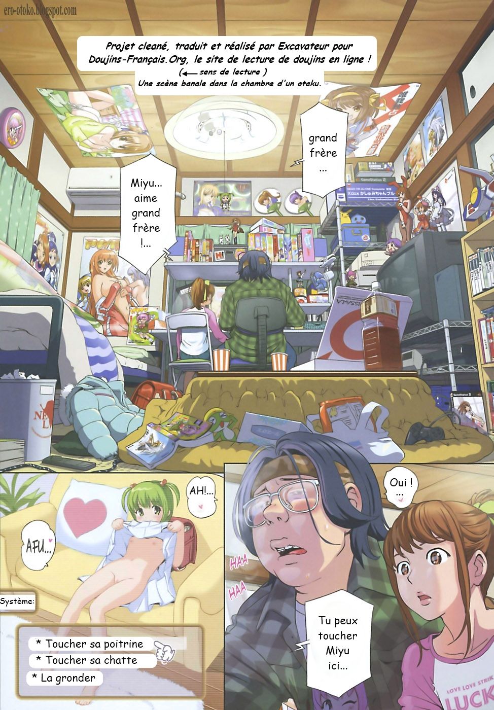 Otaku ni Yoku Aru Fuukei - A Commonplace Scene in Otaku Room  Une scène banale dans la chambre dun otaku. numero d'image 5